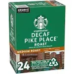 Starbucks Pike Place Decaf Coffee K-Cups