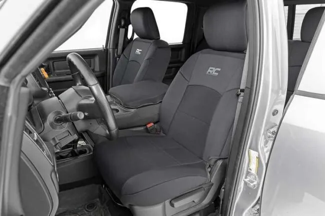 Rough Country Neoprene Front & Rear Seat Covers for 2019-2022 Ram 2500