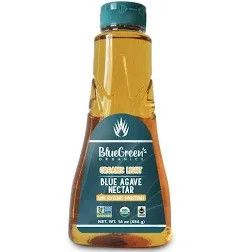 Blue Green Agave Organic Nectar Light Blue