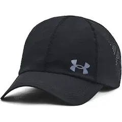 Under Armour Black Iso Chill Launch Run Adjustable Hat