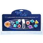 “Solar System Dice” Specialty 14-Die Dice Set