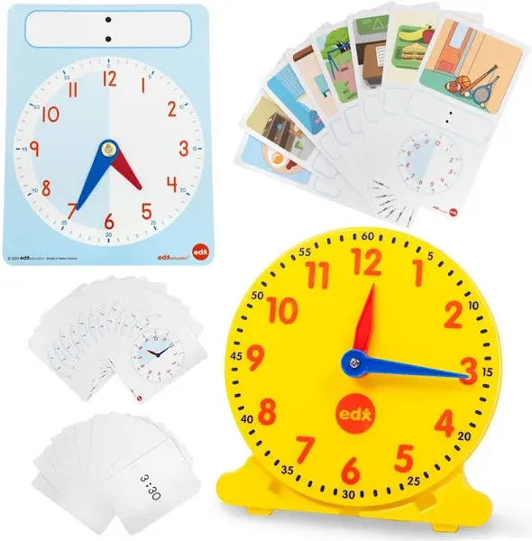 edxeducation Learning Clock Activity Set