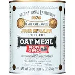 Mccanns Oatmeal, Irish, Steel Cut - 28 oz