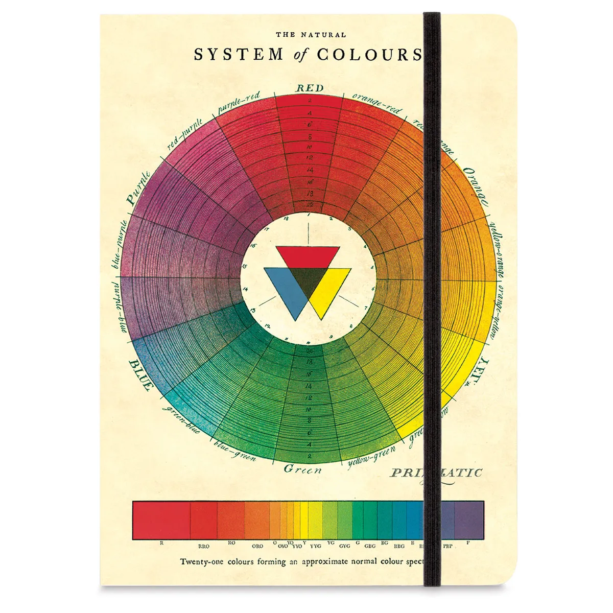 Cavallini Color Wheel Large Notebook