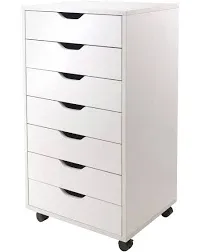 Halifax 7-Drawer Cabinet, White