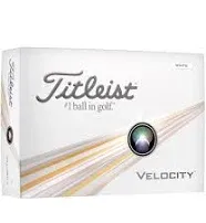 Titleist Velocity Golf Balls White 2024 Velocity