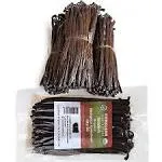 50 Organic Grade A Madagascar Vanilla Beans. Certified USDA Organic for Extract and All Things Vanilla by Fitnclean Vanilla. ~5" Bulk Fresh Bourbon