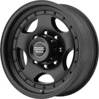 American Racing Ar23 Wheel, 16x8.0 +0 Offset 8x165.1, Satin Black - AR236882B