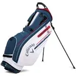 Callaway Chev Golf Stand Bag - Navy/White/Red