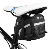 BV Bicycle Strap-On Saddle Bag with perfect Size I With Medium Cycling Bag