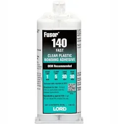 Clear Plastic Structural  Adhesive (Fast-Set), 1.69 oz. FUSOR-140 (Honda/Acura)