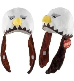 Hat-a-mals Soft Plush Bald Eagle Animal & Mascot Hat