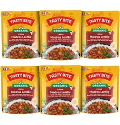 Organic Madras Lentils 3 Bean - 6 Pack