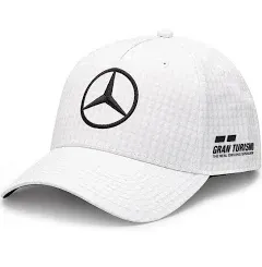 Lewis Hamilton Cap Mercedes-AMG F1 Petronas White 2023