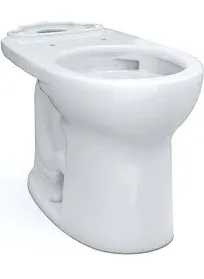 TOTO C775CEFG Drake Round Tornado Flush Toilet Bowl with CEFIONTECT