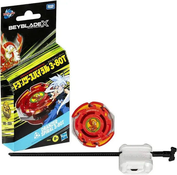 Beyblade X, Dranzer Spiral 3-80T Anniversary X-Over and Launcher