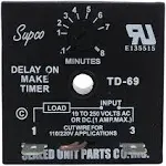 SUPCO TD69 Time Delay On Make Timer