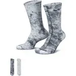 Nike Everyday Plus Cushioned Tie-Dye Crew Socks (2 Pairs)