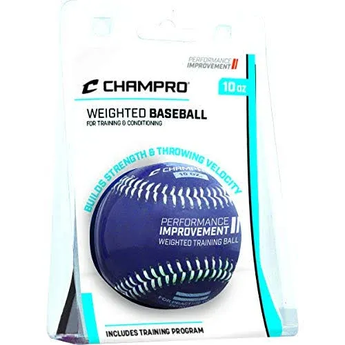 Champro 10 oz. Weighted Training Baseball