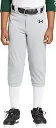 Under Armour Youth Boys Knicker Baseball Pants White, Gray, or Black #1375659