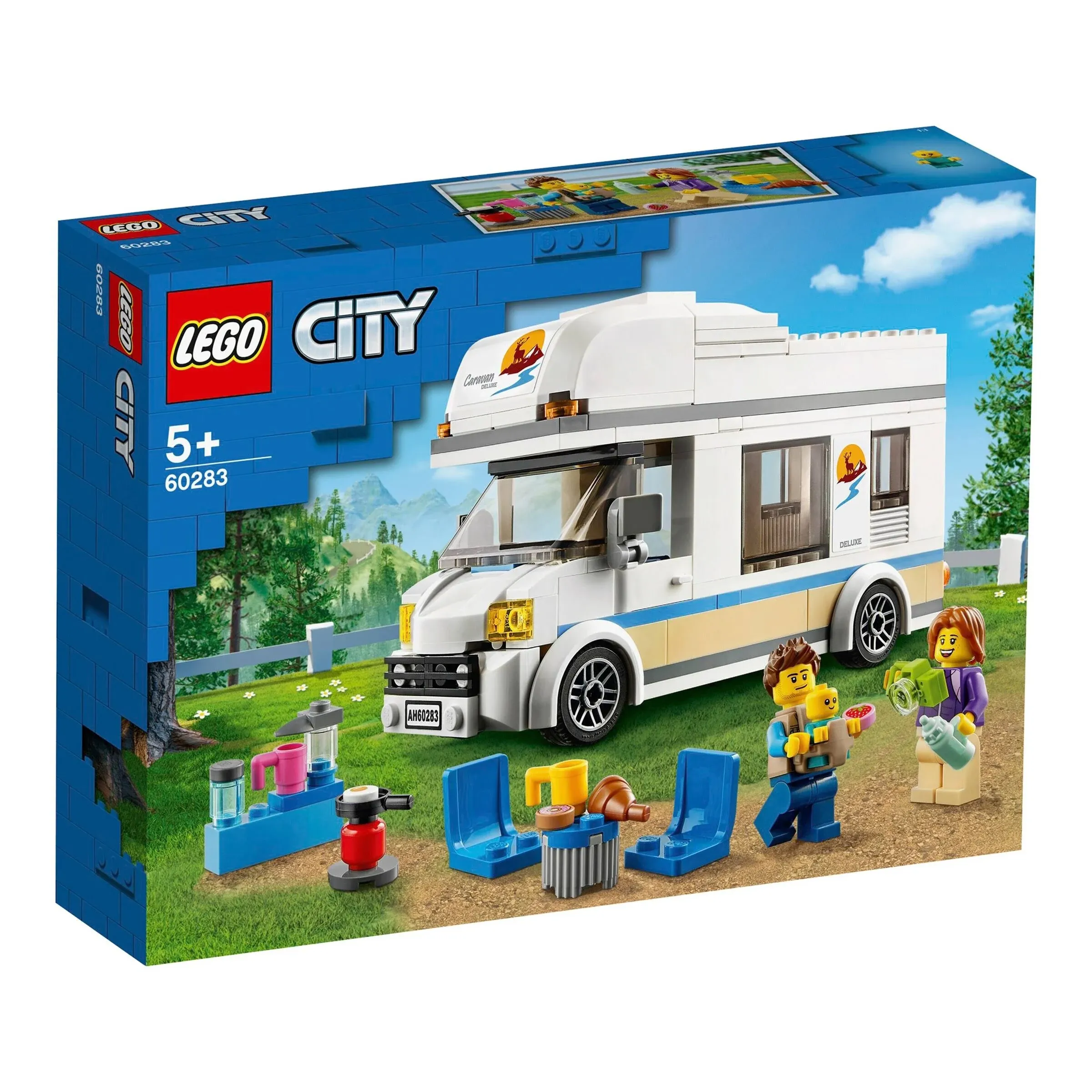 Lego City Building Toy, Holiday Camper Van, 190 Pieces