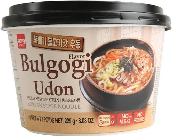 Wang Bulgogi Udon Noodle