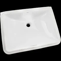 TOTO LT1535G#01 20" Rectangular Undermount Bathroom Sink