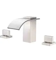 Sumerain Waterfall Widespread Bathroom Faucet S1408NW