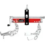 BIG RED 3/4Ton 3 Engine Leveler Engine Hoist Shop Crane Accessory Steel, Red