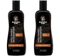 Australian Gold Rapid Tanning Intensifier Lotion, 8.5 Fl Oz, with Tea Tree Oil, Aloe Vera and Vitamin E (2 Pack)