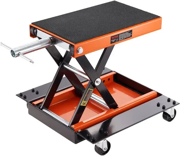 VEVOR Motorcycle Lift 1100 LBS Motorcycle Scissor Lift Jack