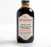 Bittermilk No. 1 Bourbon Barrel Aged Old Fashioned Cocktail Mixer