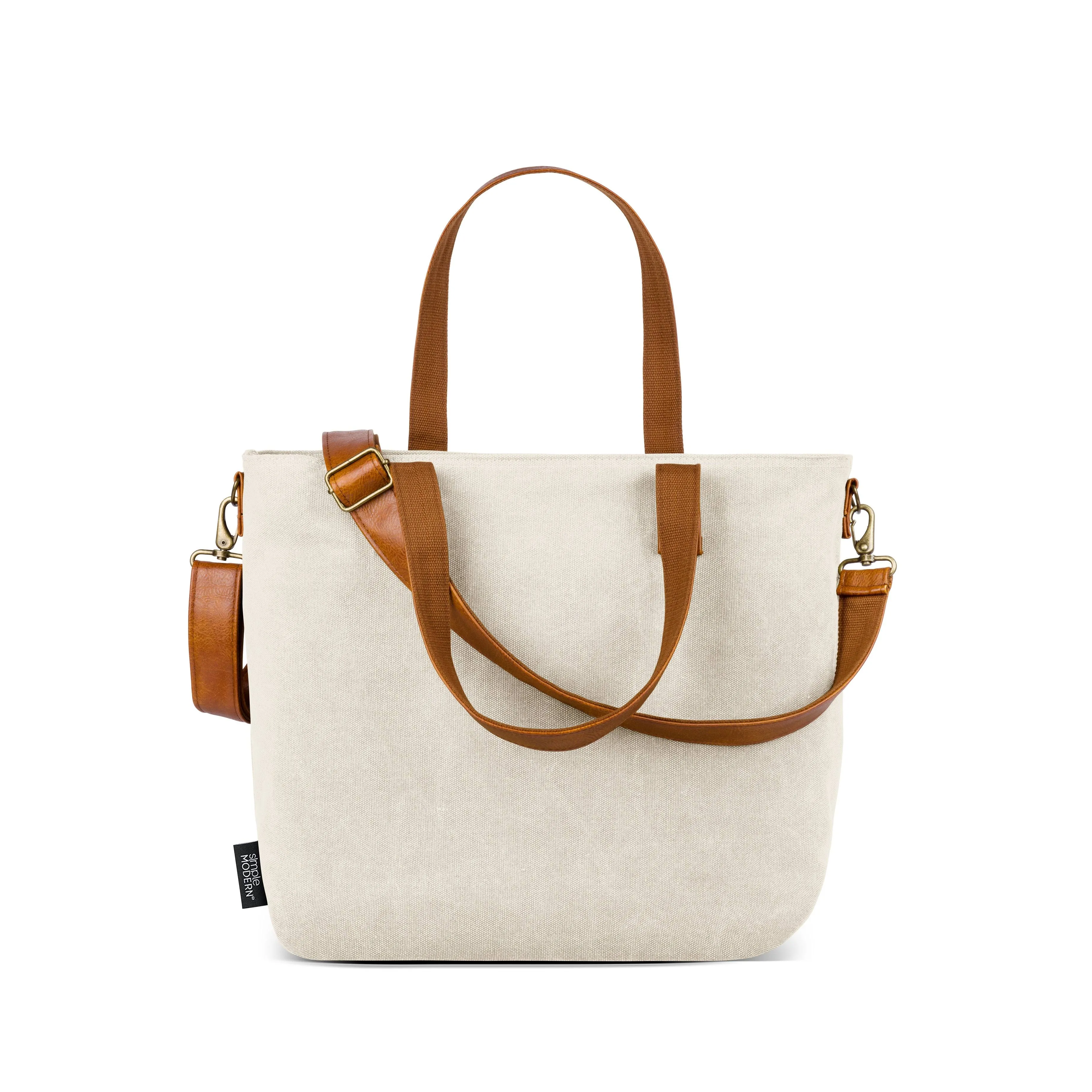 Simple Modern Canvas Tote Bag for Women