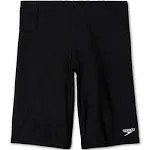 SPEEDO Boys Black Jammer Swim Suit Trunks UPF 50+ Protection (Size 6) Brand New