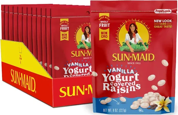 Sun-Maid Vanilla Yogurt Coated Raisins