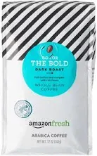 Amazon Fresh Dark Roast Whole Bean Coffee