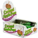 Tootsie Roll Caramel Pops Package Apple 48 Count