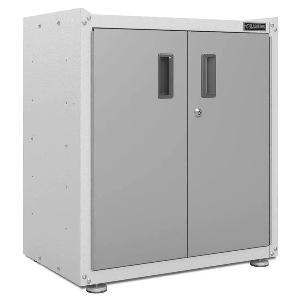 Gladiator Ready-to-Assemble White Full-Door Modular Gearbox