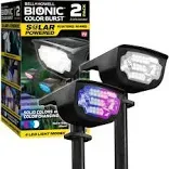 (1-2pk)-Bell+H<wbr/>owell Bionic ColorBurst LED Solar Path Yard Light Model: 8208