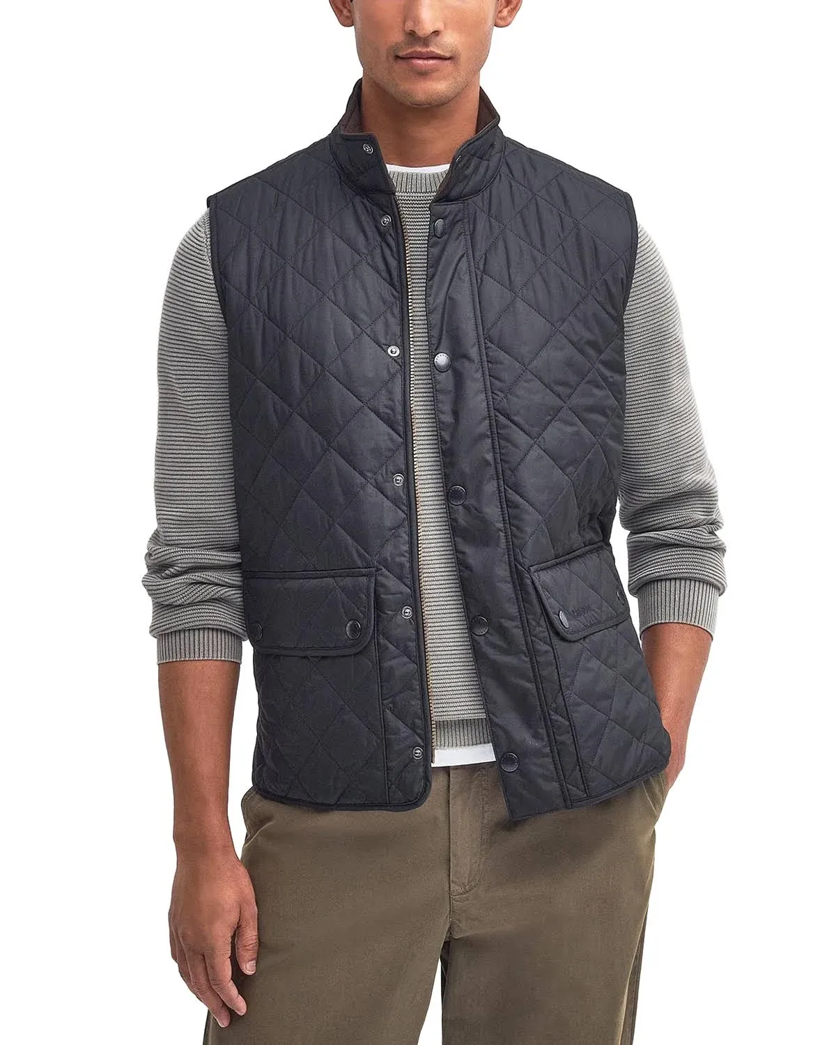 Barbour Lowerdale Quilted Vest - Navy