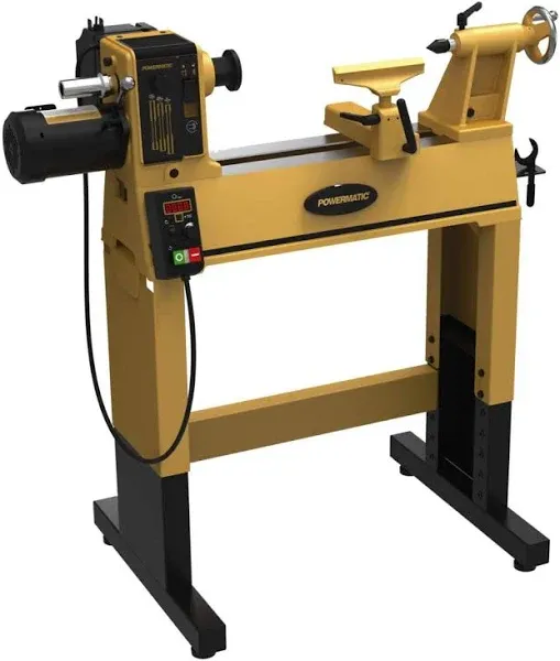 Powermatic 14" x 20" Woodworking Lathe, Variable Speed, 1 HP, 120V 1Ph (Model 2014)