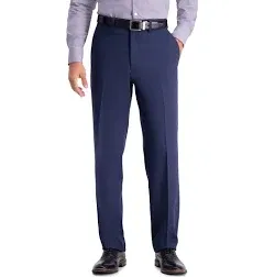 Haggar Men's Stretch Travel Performance Tailored Fit Suit Pants