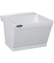 Mustee 17W Utilatub Laundry Tub Wall Mount