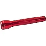 Maglite - ML300L 3-Cell D LED Flashlight Red Display Box