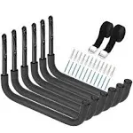 6 Pack Kayak Storage Racks, 15.5Inch Heavy Duty Garage Storage SUP Hooks, Wall M