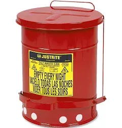 6 GAL OILY WASTE CAN W/LEVER   9100