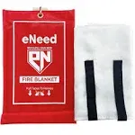 eNeed Fiberglass Fire Blanket - Emergency Fire Suppression Blanket of 40&#034; x 1