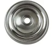 GlideRite Hardware Round Thin Ring Cabinet Knob Backplate