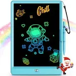 bravokids Toys for 3-6 Years Old Girls Boys, LCD Writing Tablet 10 inch Doodle Board, Electronic Drawing Tablet Drawing Pads, Educational Birthday