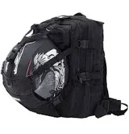 Waterproof Large Capacity Motorcycle Backpack Helmet Holder